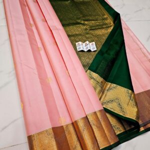 Colorful traditional saree with patterns