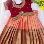 Kids pavada set KGR Family collections