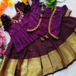 Kids pavada set KGR Family collections