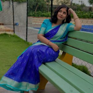 *Chiniya Soft Silk Saree* *(celebrity Inspired saree)*