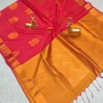 FANCY SOFT - SILK BHUTTA SAREES KGR Family collections