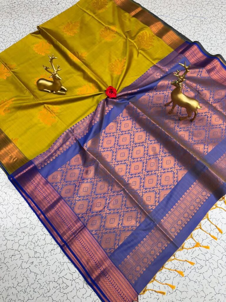 FANCY SOFT - SILK BHUTTA SAREES KGR Family collections