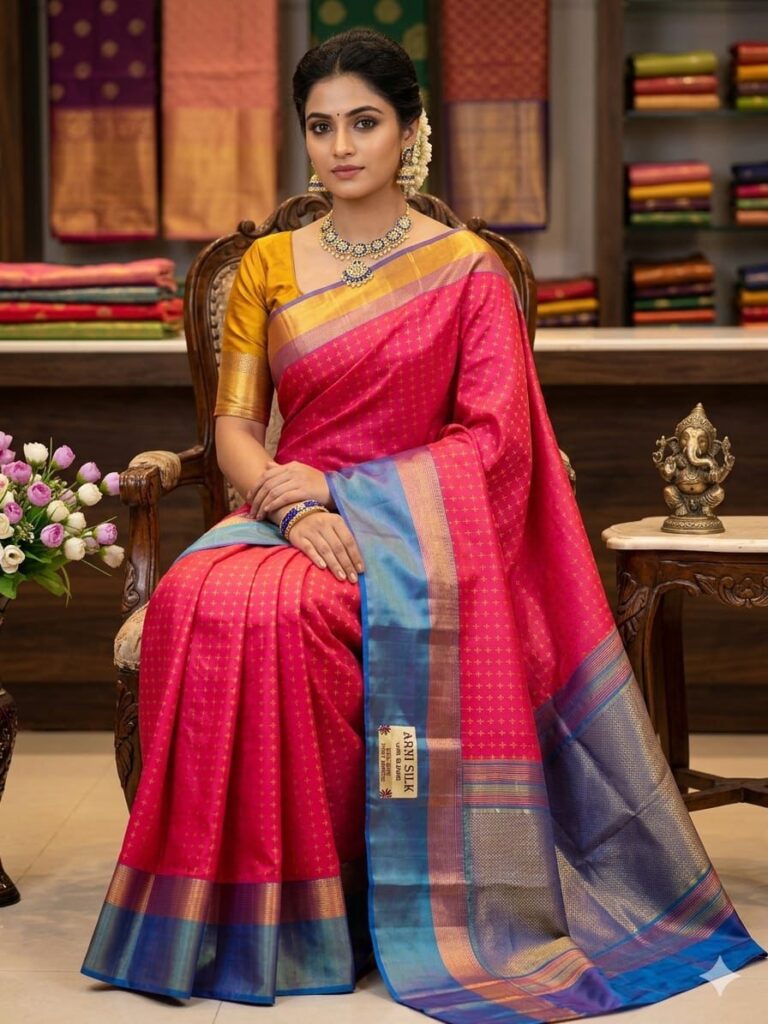 AARANI SOFT SILK SAREES KGR Family collections