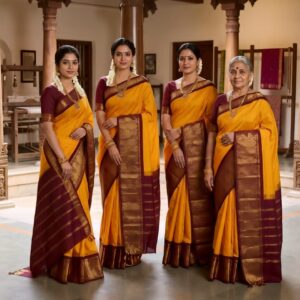SUPER EXCLUSIVE MYURI-PLAIN COTTON SAREES