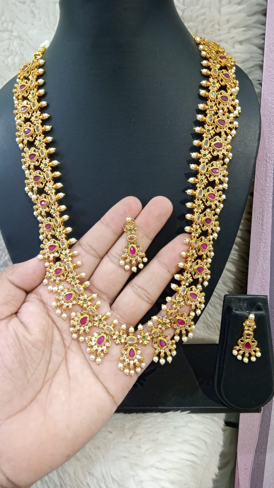 premium quality long necklace