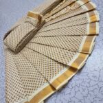 PRINTED WORK KERALA COTTON SAREES KGR Family collections