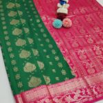 *LUXURY KORVAI KOTTANJI TANA SOFT SILK SAREE* KGR Family collections