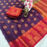 *_ALL-SELF semiSILK SAREES_* KGR Family collections