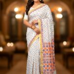 PRINTED WORK Kerala COTTON SAREES KGR Family collections