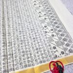 PRINTED WORK Kerala COTTON SAREES KGR Family collections