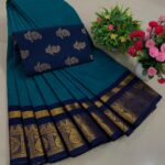 New Arrival of Premium Pure Cotton Sarees with Kalamkari Blouse ... KGR Family collections