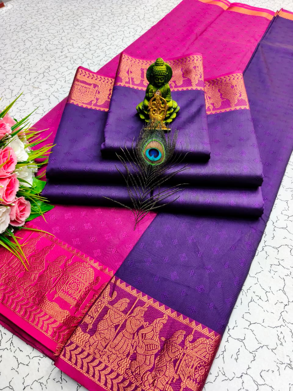 *_பூந்தமிழ் புடவைகள்_*  *Perfect Catalogue For*Gift Purpose*