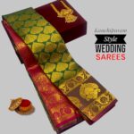 *_ELITE BRIDAL PICK & PICK FANCY SILK SAREES_* *Samuthrika/vasthrakala style wedding type* KGR Family collections