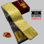 *_ELITE BRIDAL PICK & PICK FANCY SILK SAREES_* *Samuthrika/vasthrakala style wedding type* KGR Family collections