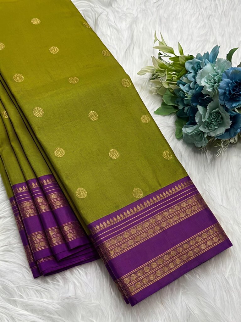 *Semi Kanchi Soft Silk Saree* KGR Family collections