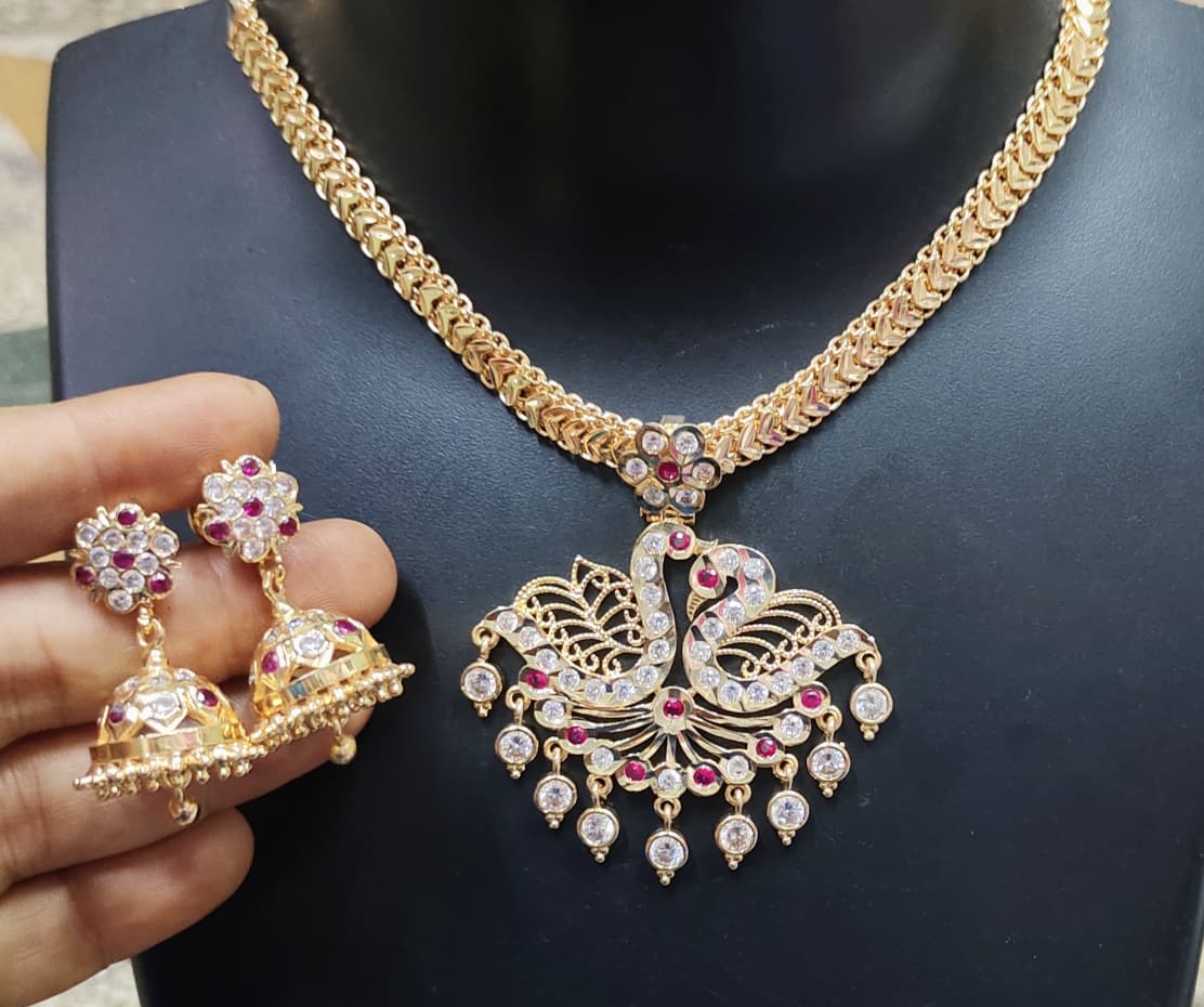 impon & premium quality necklace with earrings