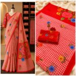 *PURE CHANDERI COTTEN DIGITAL SAREES KGR Family collections