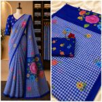 *PURE CHANDERI COTTEN DIGITAL SAREES KGR Family collections