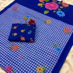 *PURE CHANDERI COTTEN DIGITAL SAREES KGR Family collections