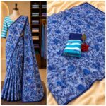 *PURE CHANDERI COTTEN DIGITAL SAREES KGR Family collections