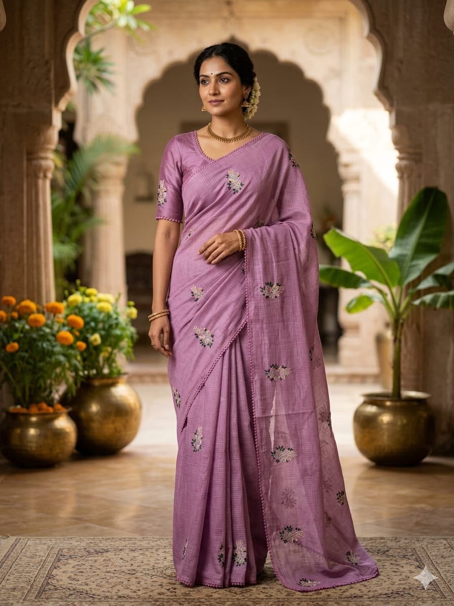 *Fancy Embroidery sarees*