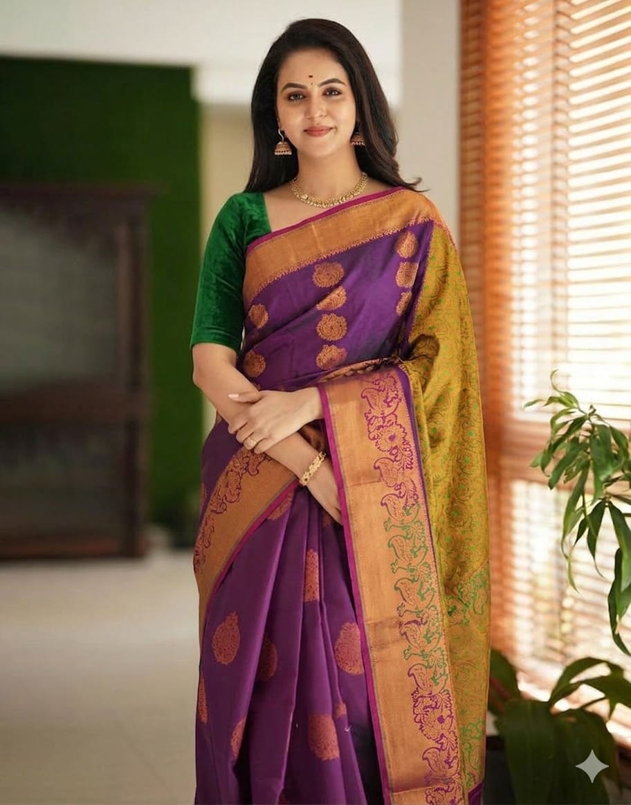 KANCHIPURAM SEMI SILK SAREES