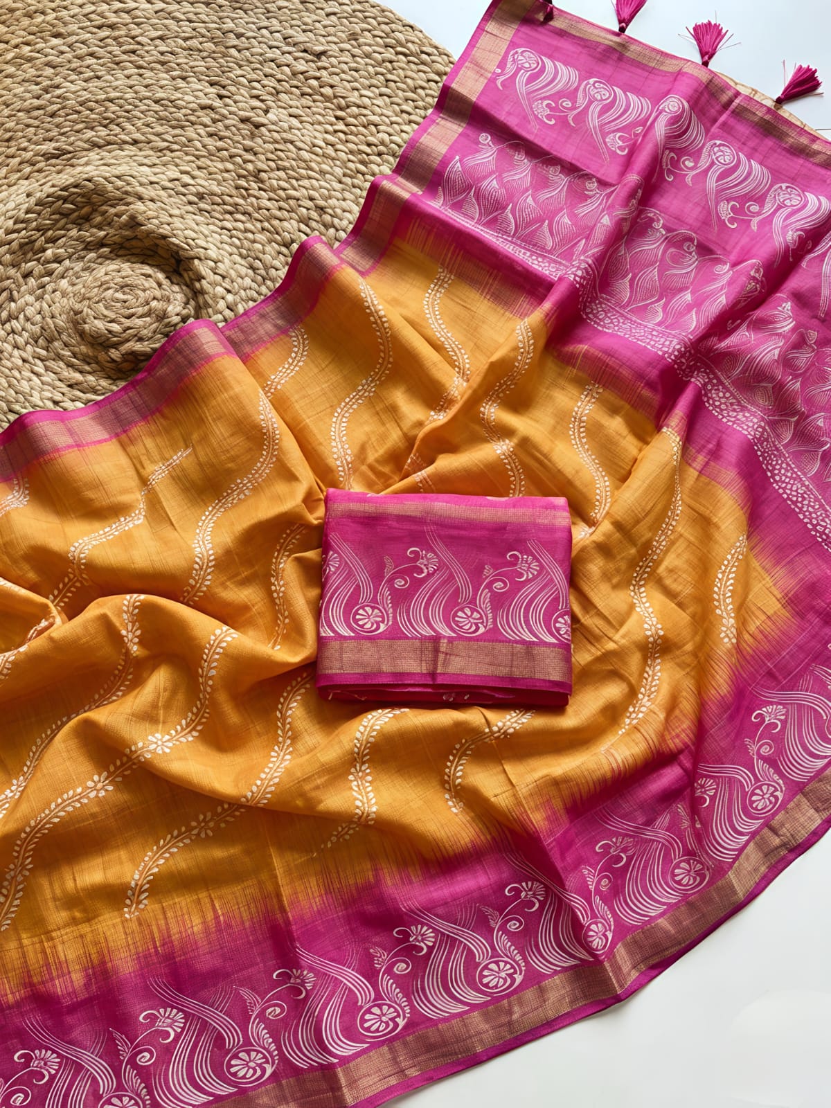 Saree Name - Linen Cotton Saree